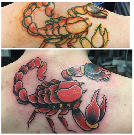 Tattoos - Scorpion  - 110181